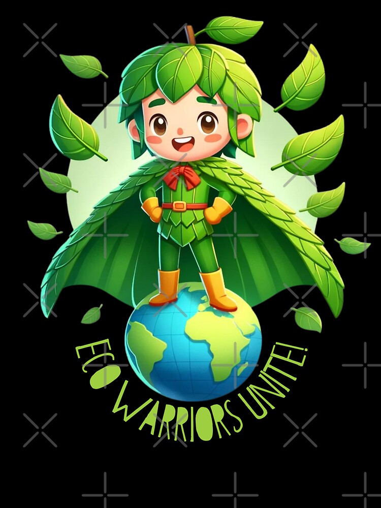 Eco Warriors Unite! - Protect Earth - Be the Change for Our Planet by chanyawee
