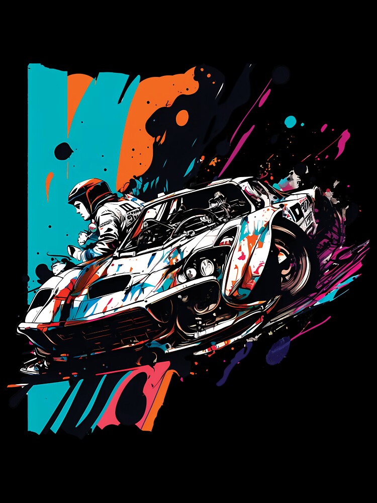Auto Racing, Major Events in USA by MVDigitalArt