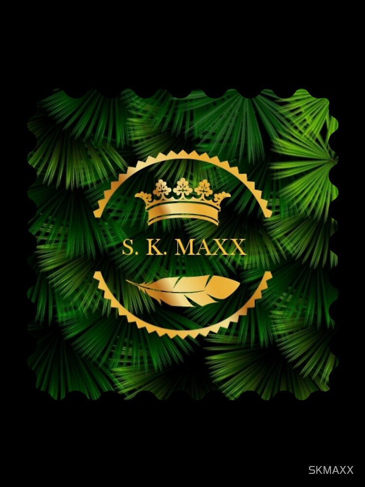 Golden luxury branded logo by SKMAXX