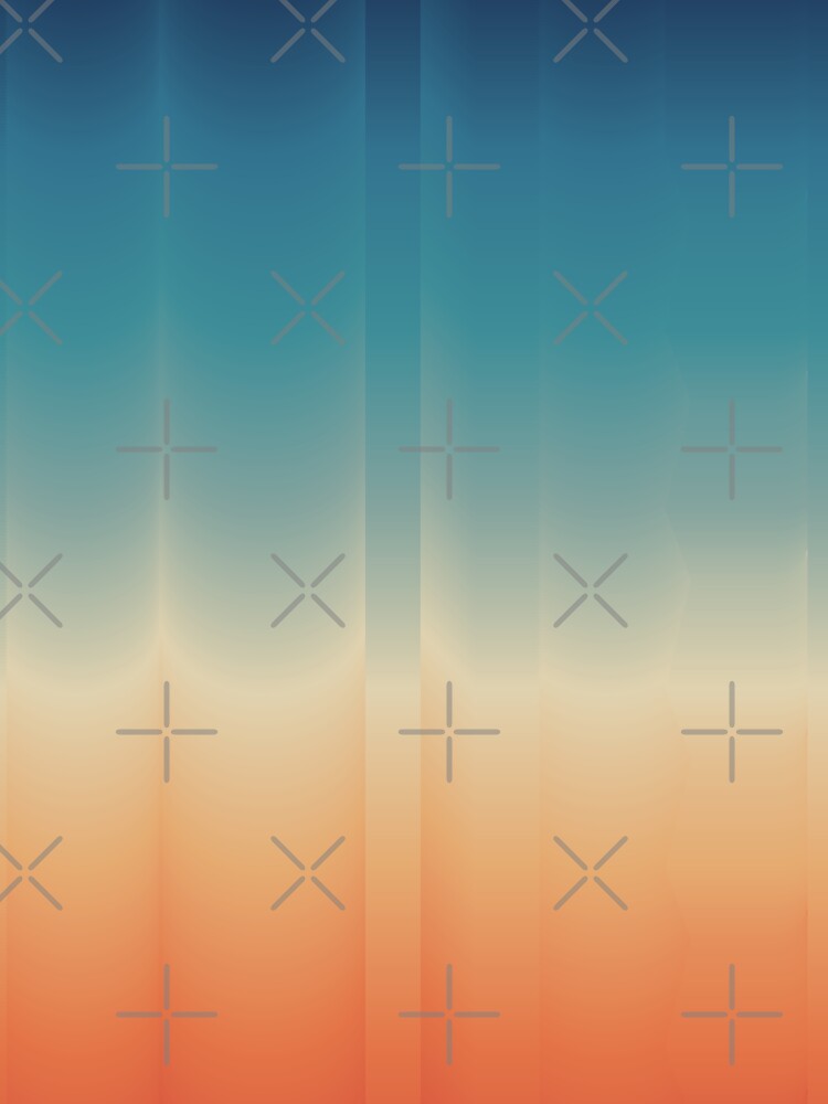 Retro Gradient 70s Pattern by yphien