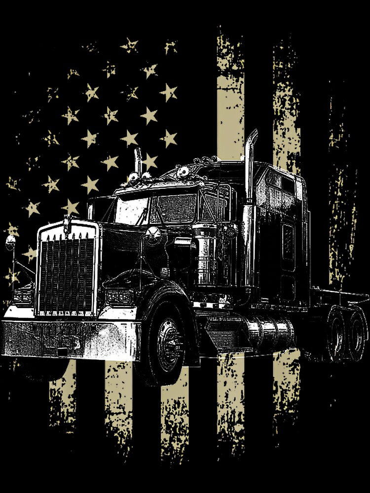 Vintage Usa Flag Grunge Trucker Art By Merch, Limited Edition, Perfect Gift For You And Friends by BROSHERYLSHOP