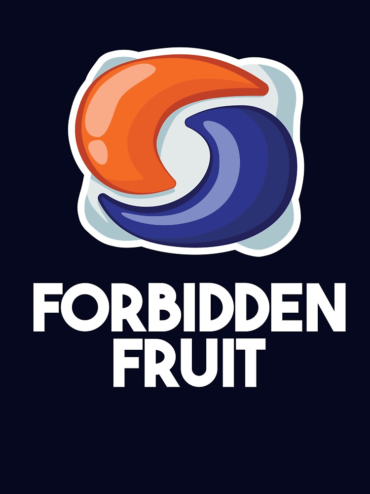 Tide Pod Challenge Forbidden Fruit T-Shirt by Clort