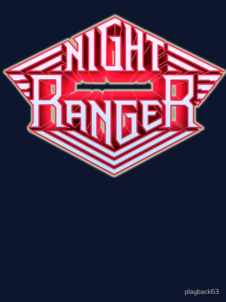 NIGHT RANGER BAND LOGO by playback63