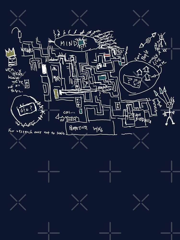 Petey's Lumon Map (Severance) (White) by splode