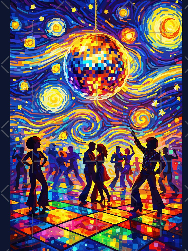 Dancing Under the Cosmic Disco Ball by arfindo-indra
