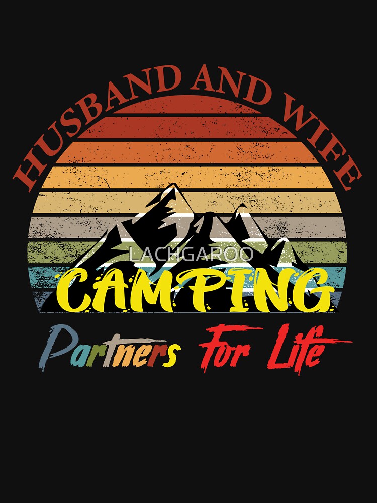 husband and wife camping partners for life by LACHGAROO