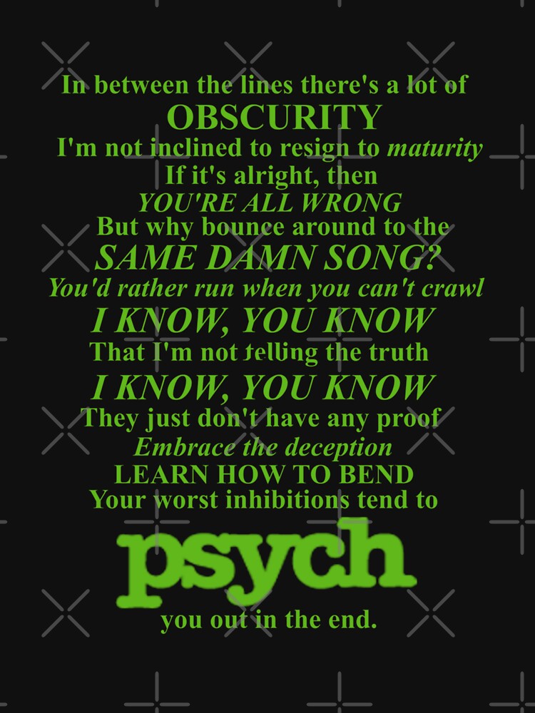 Psych Theme Text by gileslashuteus