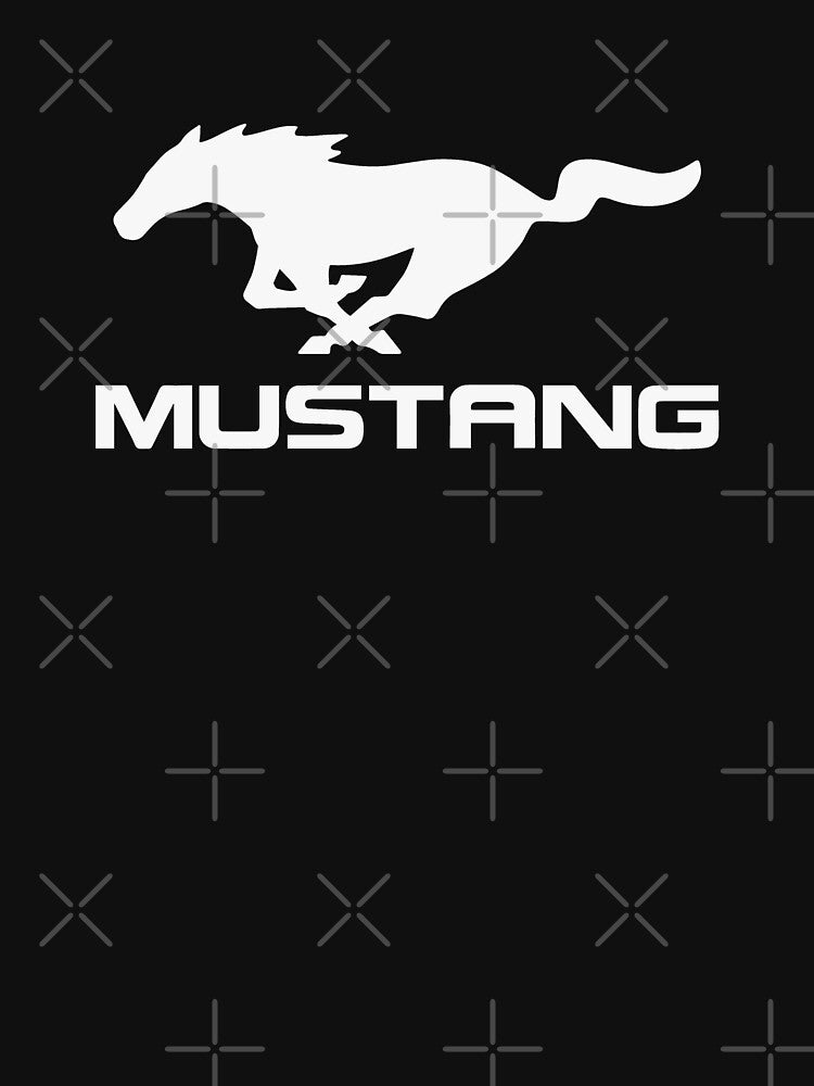 White Mustang Logo by BettyMils