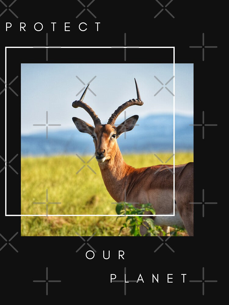 Protect Our Planet Earth Day with a Deer by pattykim