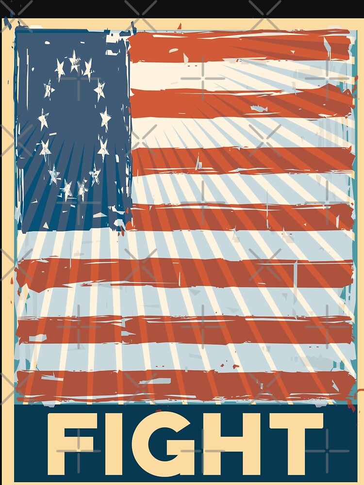Betsy Ross American Flag Patriotic Battle Flag Fight 13 Colonies American Revolution by ProjectX23