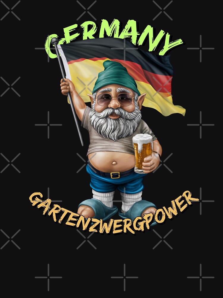 Garden Gnome goes EM - Garden Gnome Power 14 by Toms Tee