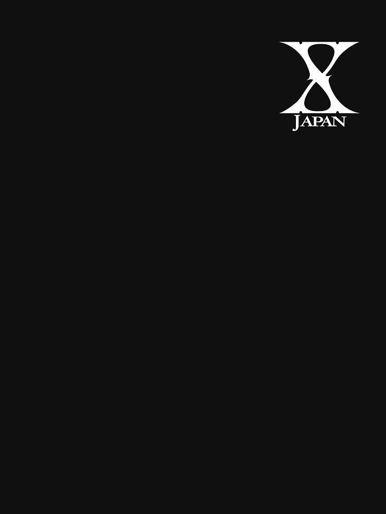 X Japan [White Logo on Black Background] by xjapanstickers