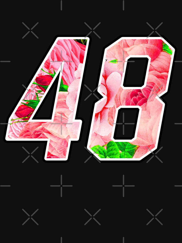 Floral Print Number 48 by NumbersFort