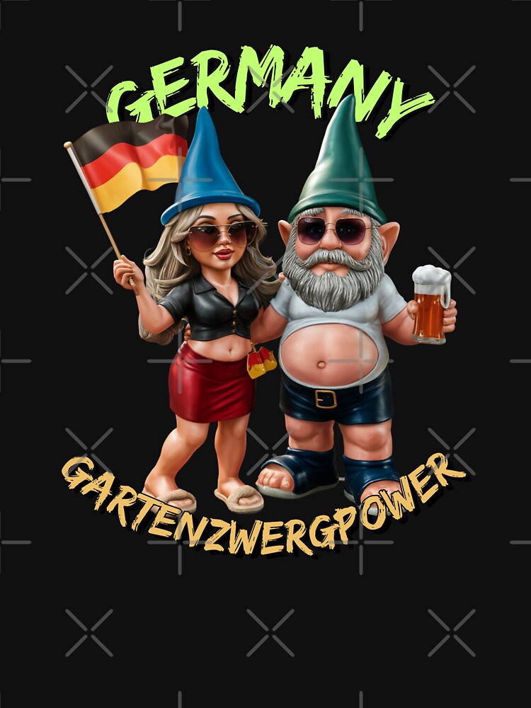 Garden Gnome goes EM - Garden Gnome Power 6 by Toms Tee