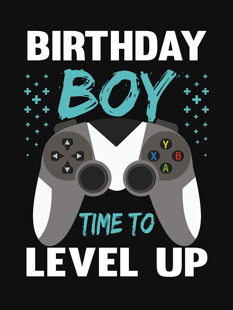 Birthday Boy Time to Level Up by upstyle