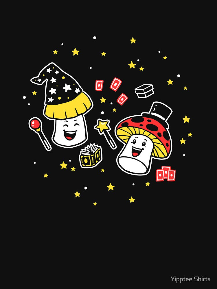 Magic Mushrooms by Yipptee Shirts