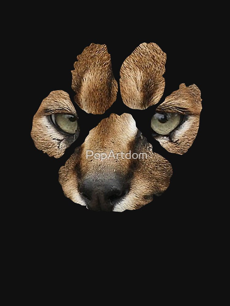 Awesome Caracal Paw Print Photo by PopArtdom