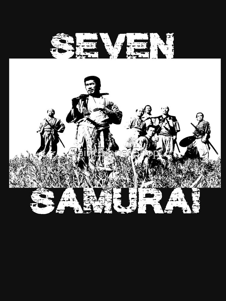 Seven Samurai - 7 Samurai by SaintSinnerShop
