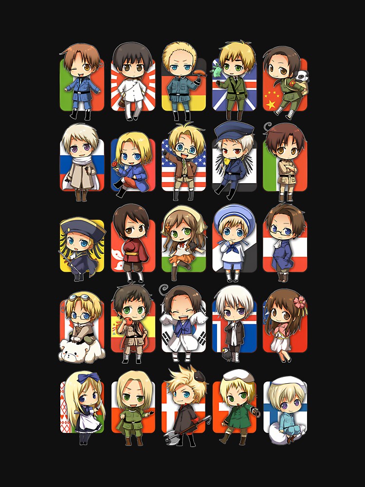 Hetalia Group by skesm