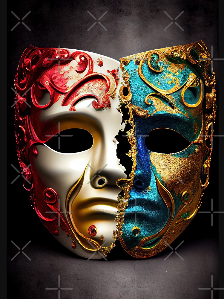 Double Carnival Mask by OccultDreams