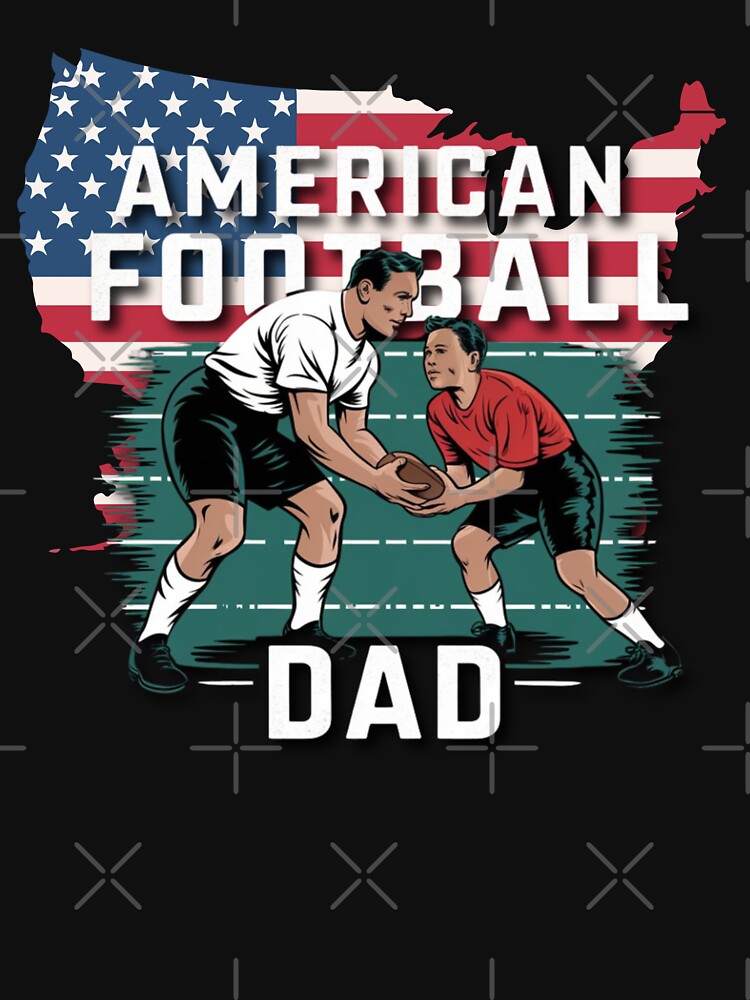 American Football Dad Retro by Poman9810