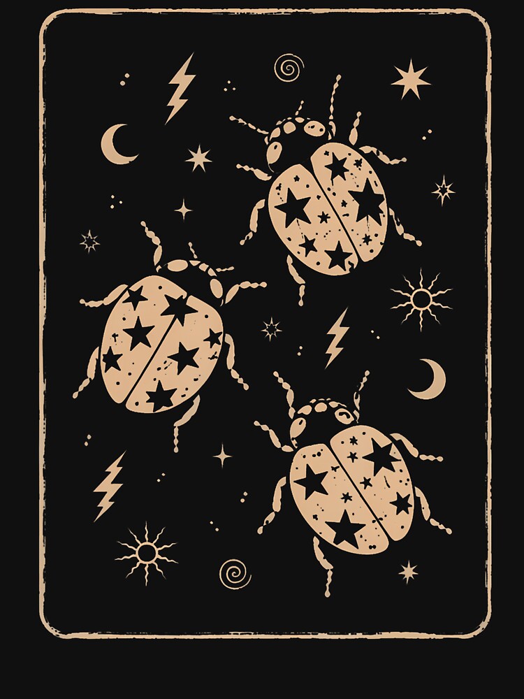 Ladybugs And Stars Y2K Grunge by Apparel-Vortex