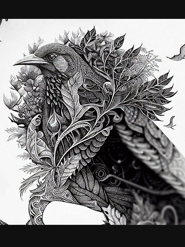 Inked Avian by CosmicScare10