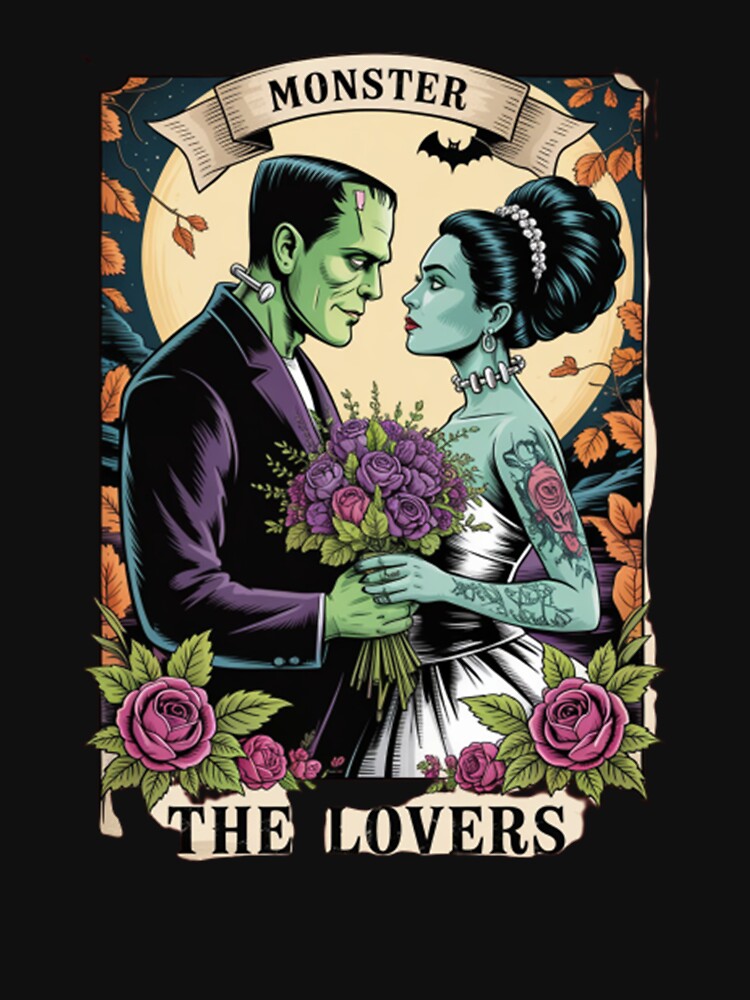 The Monster Frankenstein And Bride The  love by AurelieGerhold