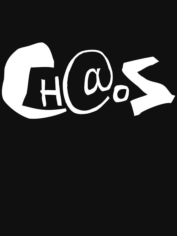 Chaos Typography Abstract Word Art by coshe