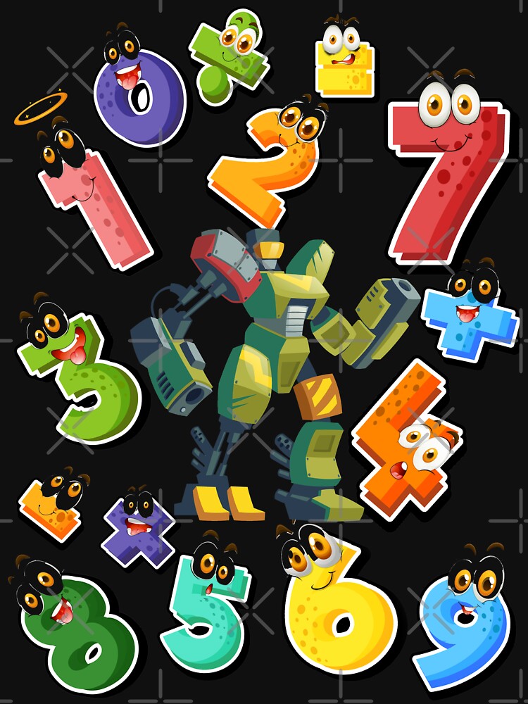 Number Day Kids Costume Numbers Math Day Calculator Essential T-Shirt by VEENCLOTHS
