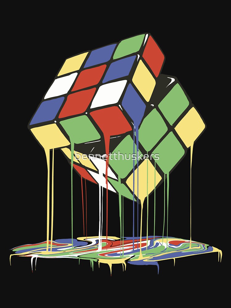 Rubik Cube Drip by bennetthuskers