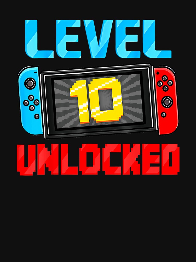 Level 10 Unlocked Gamer Birthday Controller by FGTV2021