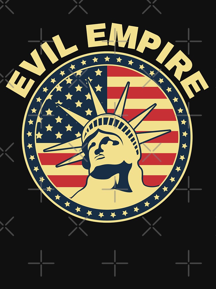 Evil empire with USA flag by HarithHilali