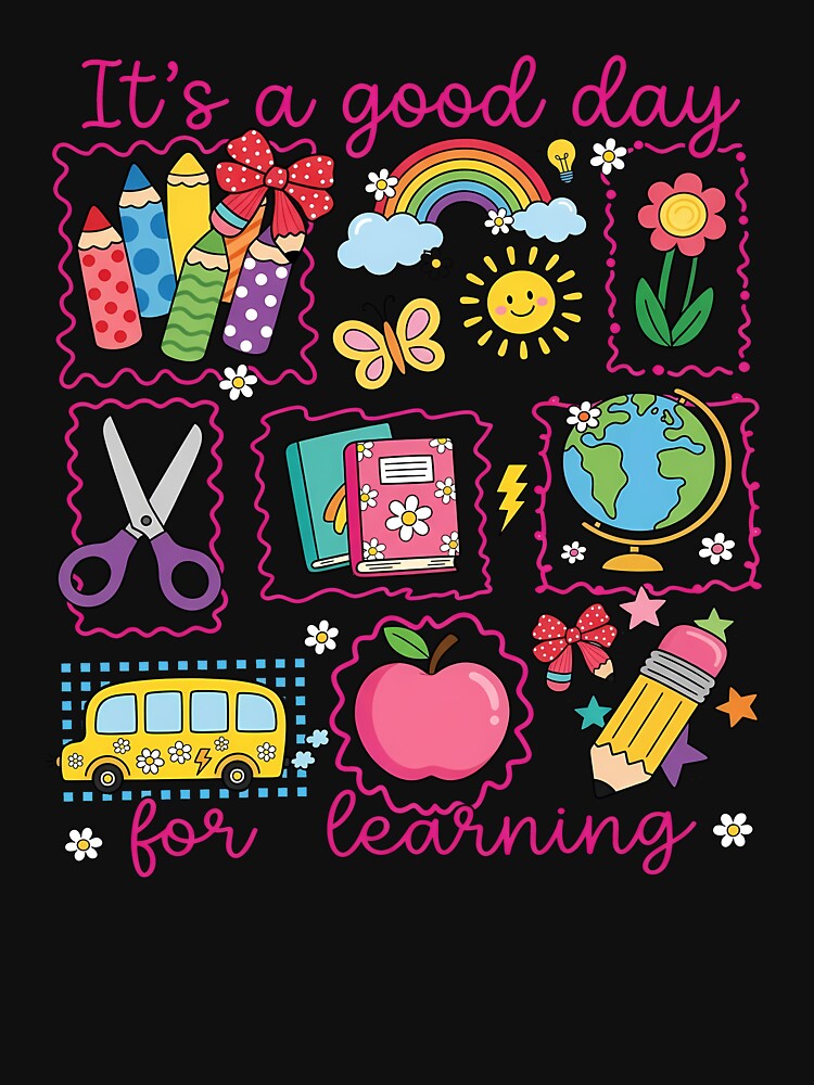 Cute Teacher Life Good Day For Learning Back To School by KroghDs
