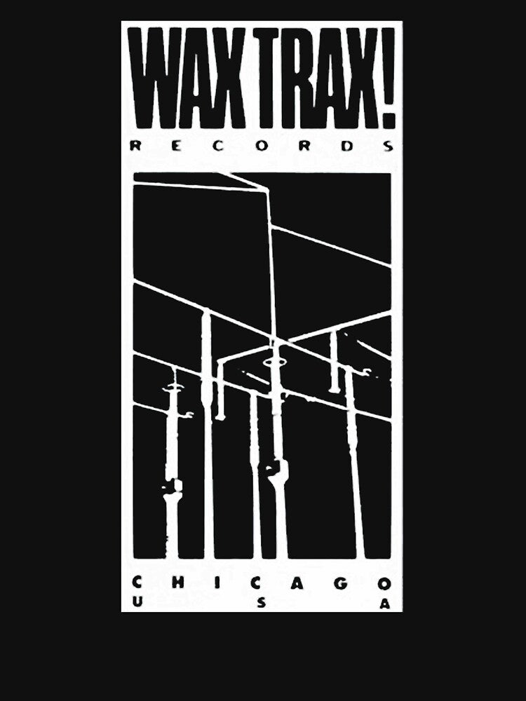 Wax Trax Records Usa Classic Logo by httpshahan