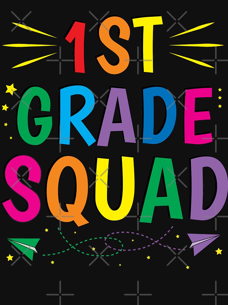 1st Grade Squad Back to School by ZNOVANNA
