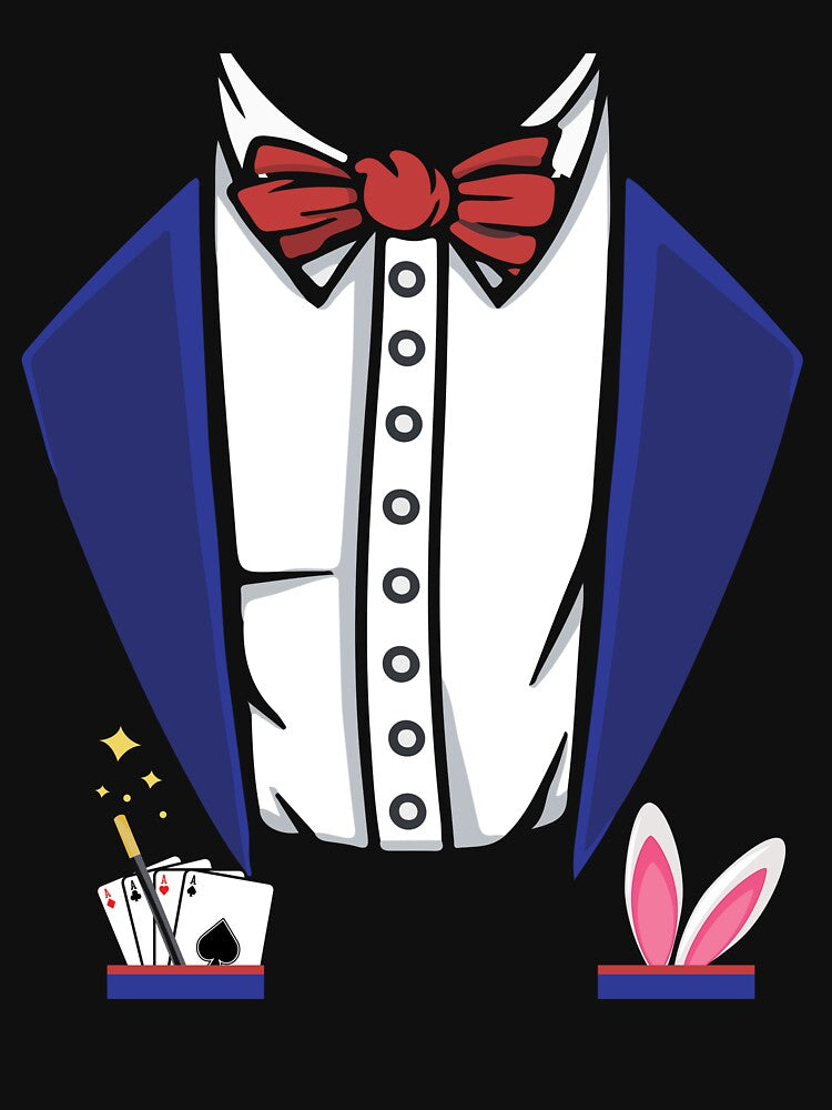 Magician Costume Magic Tricks Gift Wizard Magician by Lenny Stahl