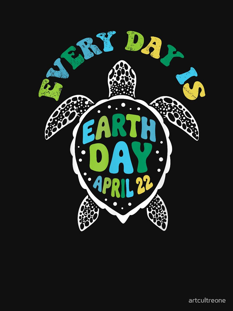 Earth Day Every Day – Cute & Eco-Friendly Planet by artcultreone