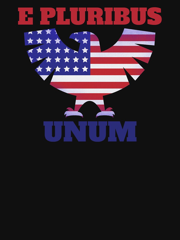 American Patriot E Pluribus Unum American Flag Eagle design by jakehughes2015