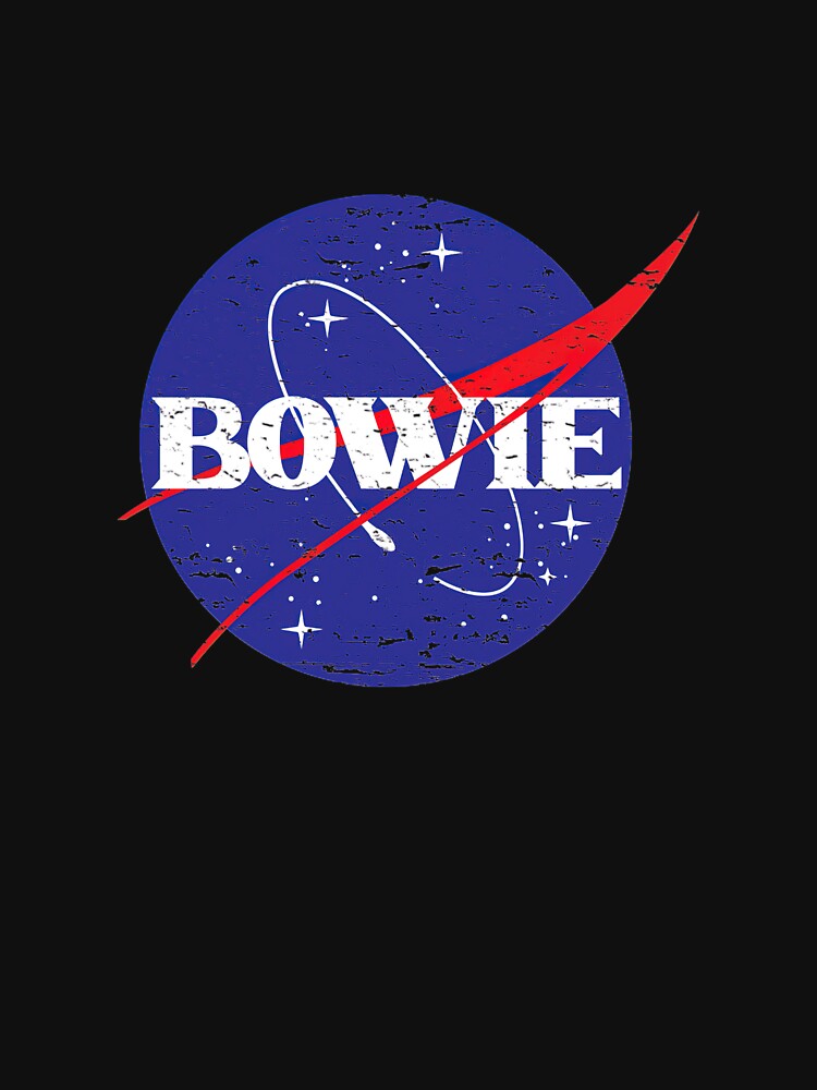 David Bowie NASA Fusion Logo by fancygybe