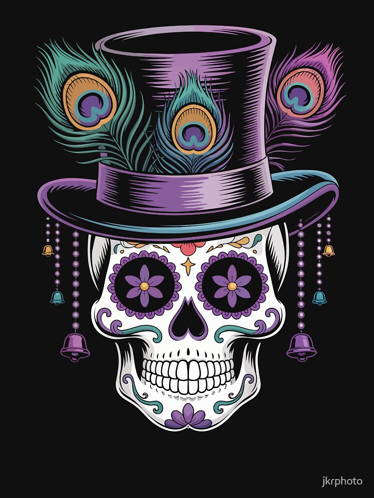 Mardi Gras Skull by jkrphoto