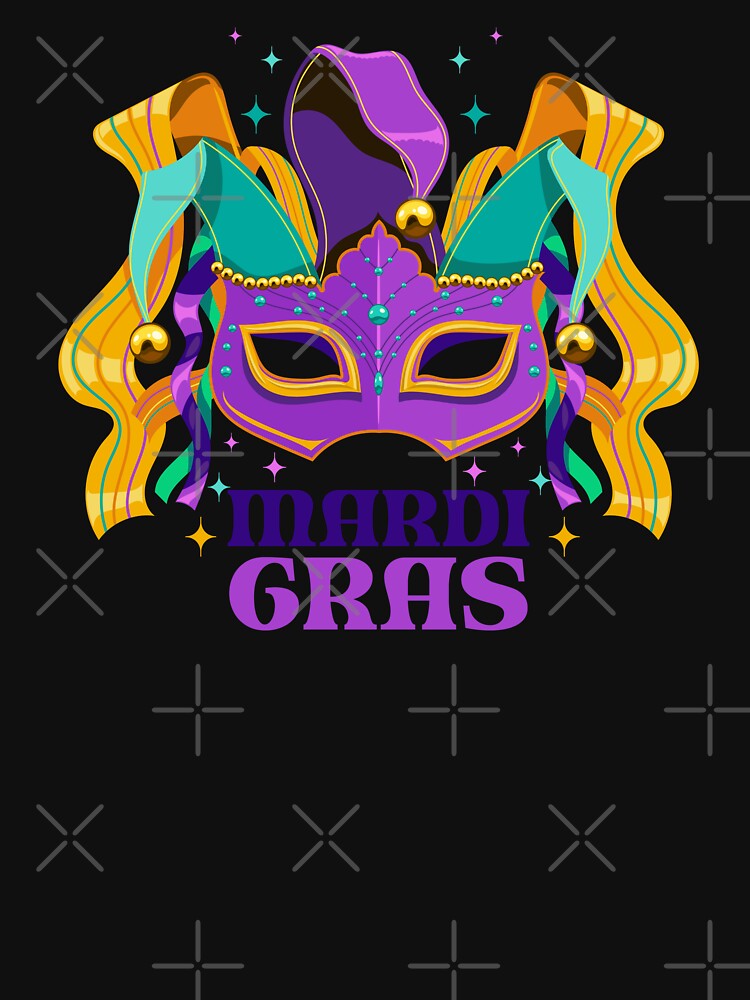 Happy Mardi Gras Y`all Mardi Gras Mask Shrove Tuesday by Vasyl  Chernovol