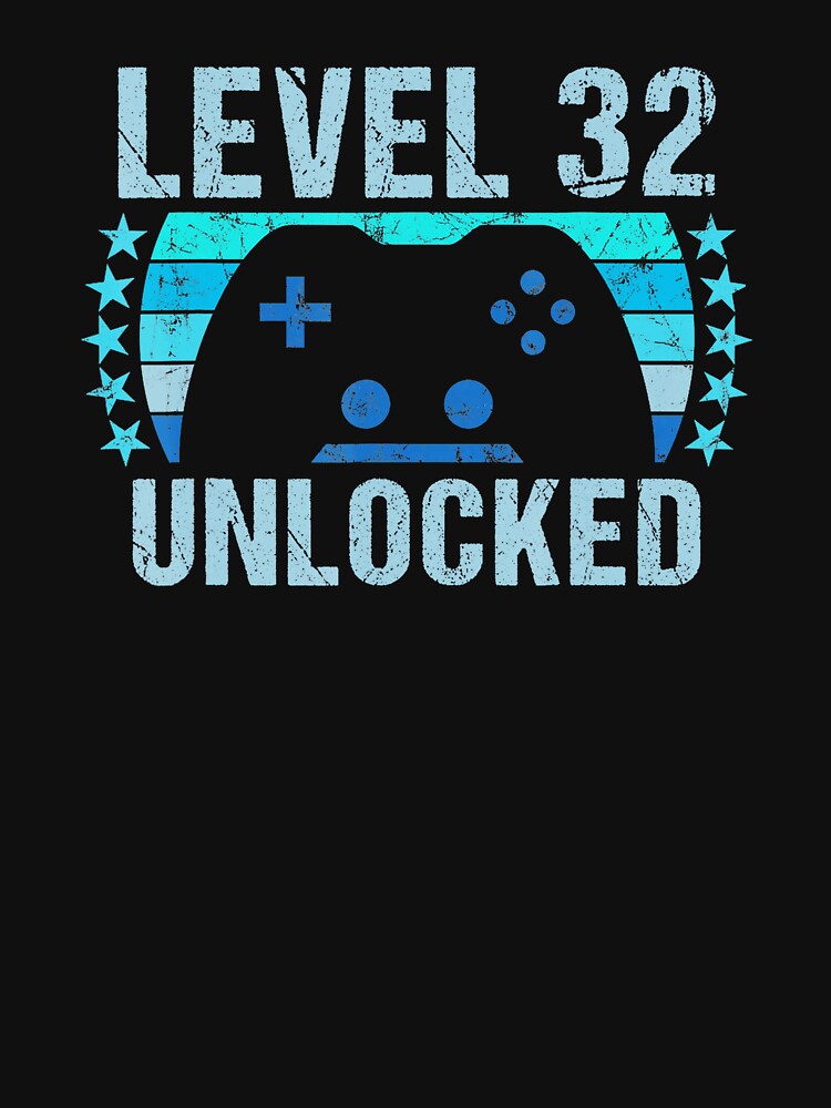 Level 32 Unlocked Gamer Birthday by FGTV2021