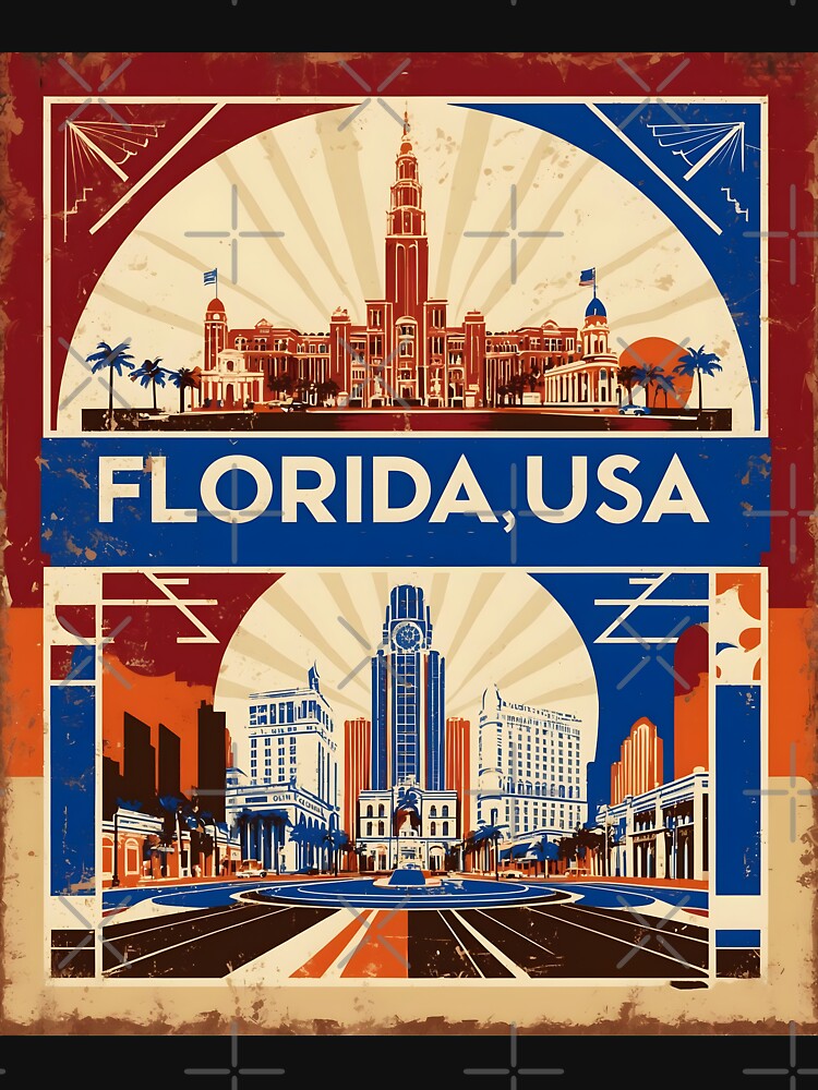 Florida 1950s USA Vintage Retro Tourism by TravelersGems