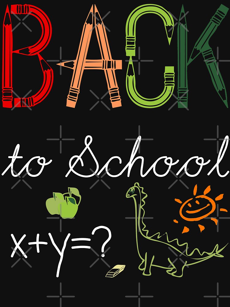 Back to School - Funny Vintage Dinosaur Teacher Students Gift by r-silver