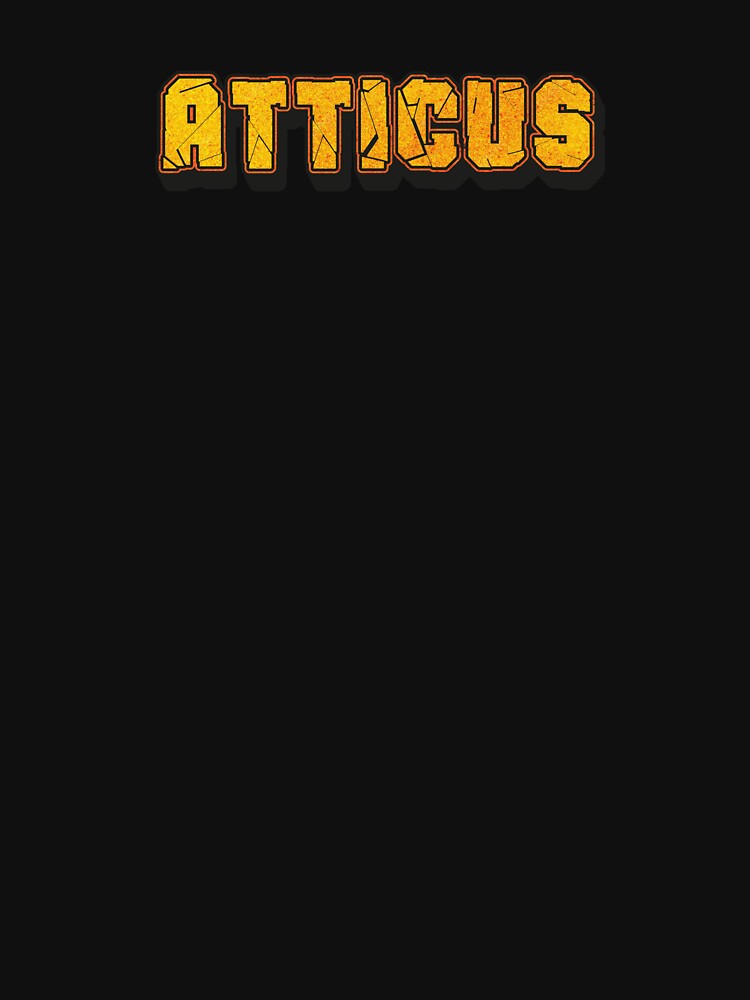 Atticus Personalized Name - Cool & Funny Custom Gift for Men and Boys by Oussinc