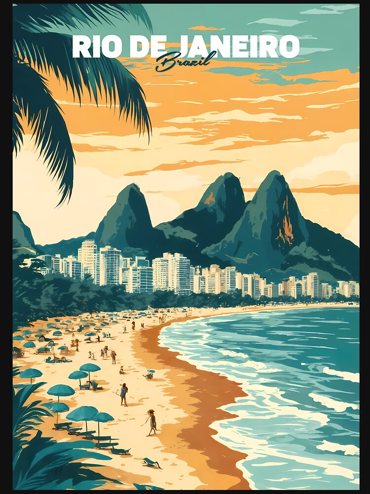Golden Hour Ipanema Beach by JacksoonLester