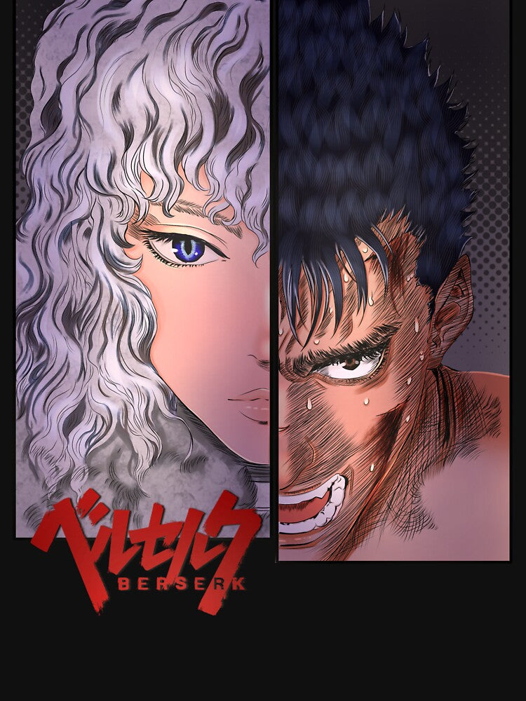 Doodle White Leader and Black Swordsman by Ninaa-Art