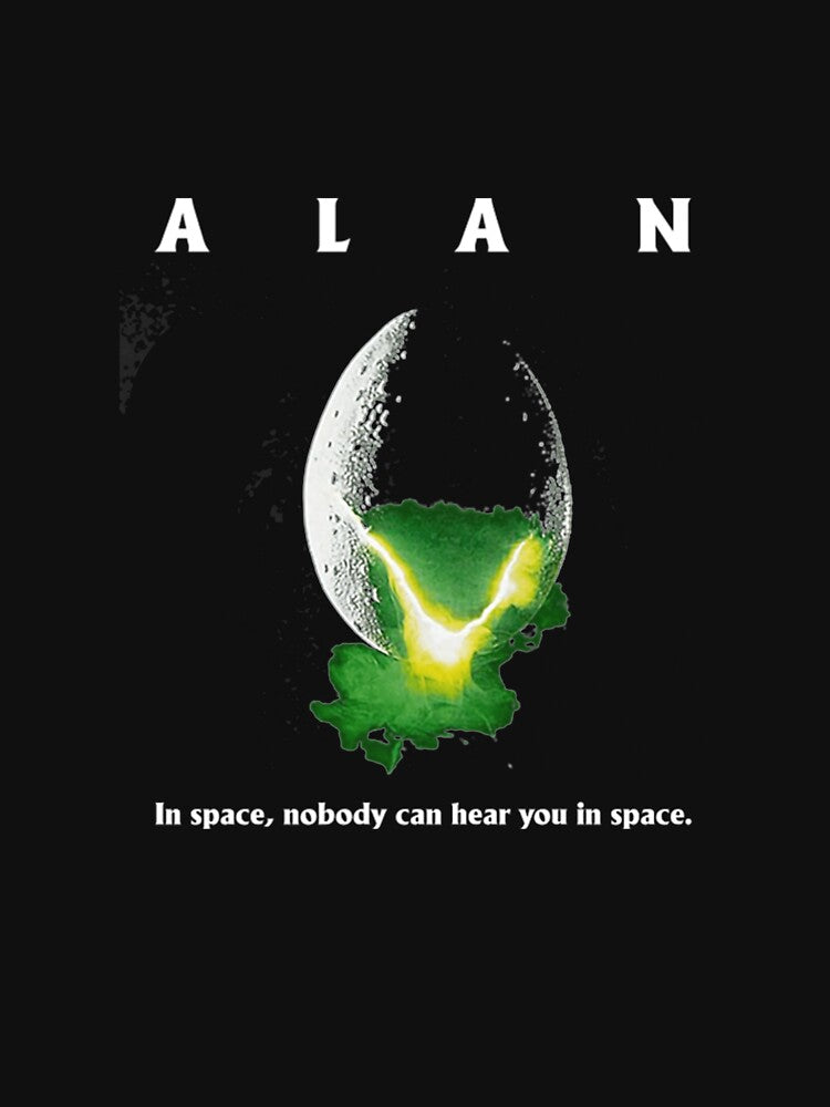 Alan In Space,Nobody Can Hear You In Space by respectedtuxedo