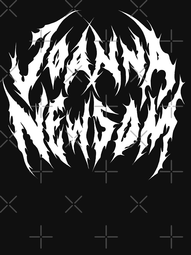 Joanna Newsom Heavy Metal Logo by lvislopes